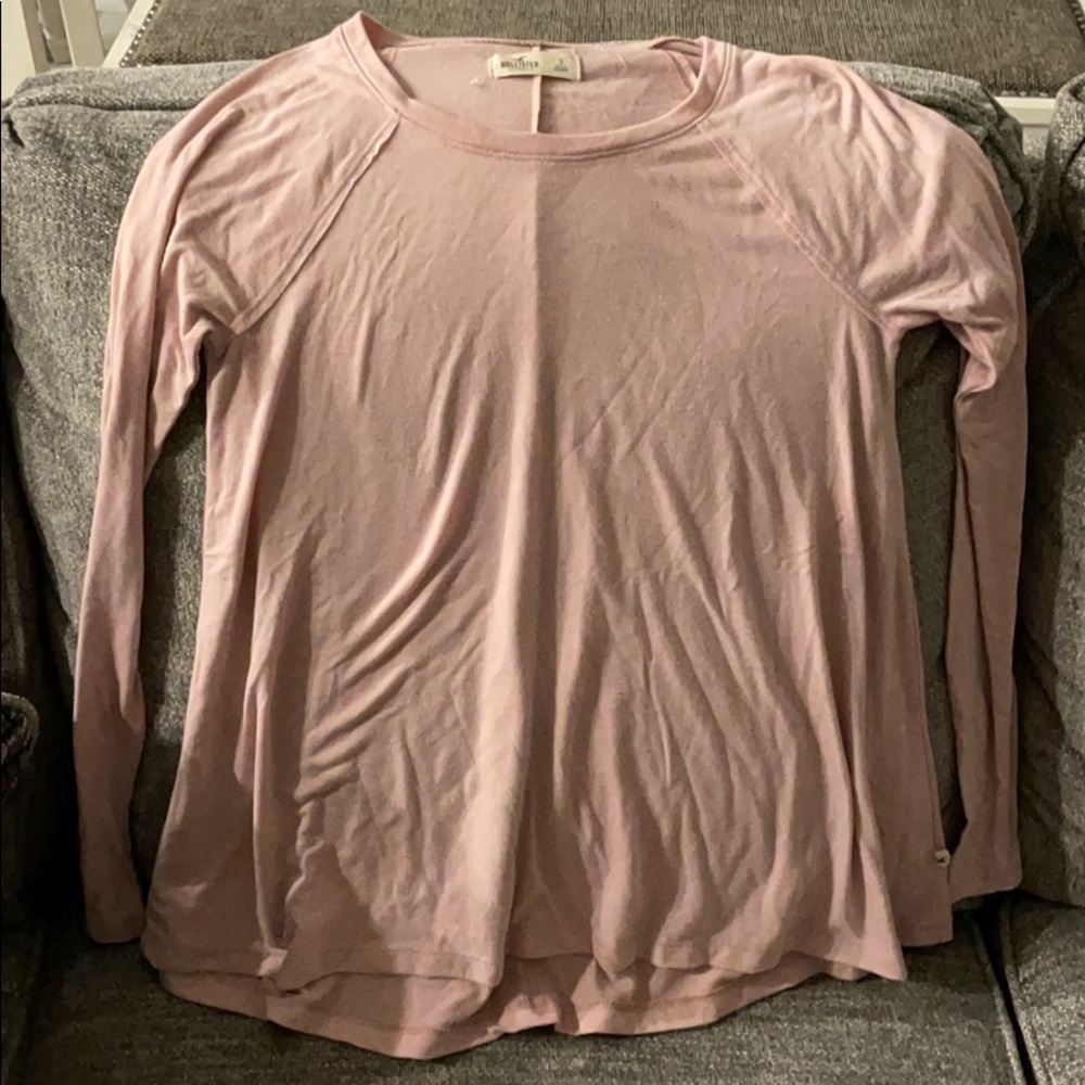 Pink Hollister Long sleeve